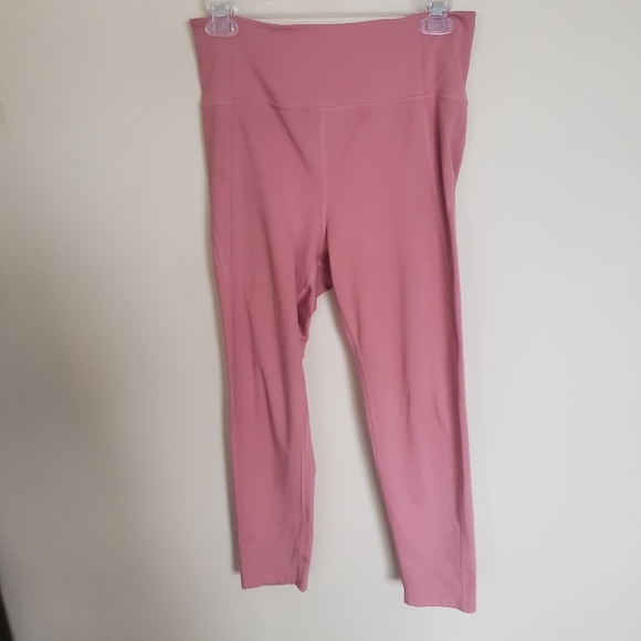 Girlfriend Collective Dusty Rose Leggings Size Large - Picture 4 of 10
